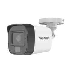 [Dual Light + ColorVu] Bala TURBOHD 2 Megapixel (1080p) / Lente 2.8 mm / 30 mts IR EXIR + 20 mts Luz Blanca / Micrófono Integrado / Gran Angular 101° / Exterior IP67 / 4 Tecnologías