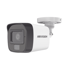 [Dual Light + ColorVu] Bala TURBOHD 2 Megapixel (1080p) / Lente 2.8 mm / 30 mts IR EXIR + 20 mts Luz Blanca / Micrófono Integrado / Gran Angular 101° / Exterior IP67 / 4 Tecnologías