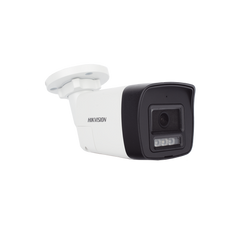 [Audio Bidireccional + Dual Light + ColorVu] Bala TURBOHD 2 Megapixel (1080p) / Lente 2.8 mm / 30 mts IR EXIR + 20 mts Luz Blanca / Micrófono y Bocina Integrado / Exterior IP67 / Metal / dWDR