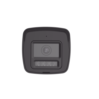 [Audio Bidireccional + Dual Light + ColorVu] Bala TURBOHD 3K  (5 Megapixel) / Lente 2.8 mm Angulo de vision 112° / 30 mts IR EXIR + 20 mts Luz Blanca / Micrófono y Bocina Integrado / Exterior IP67 / Metal / dWDR