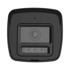[Audio Bidireccional + Dual Light + ColorVu] Bala TURBOHD 4K (8 Megapixel) / Lente 2.8 mm / 30 mts IR EXIR + 20 mts Luz Blanca / Micrófono y Bocina Integrado / Exterior IP67 / Metal / dWDR