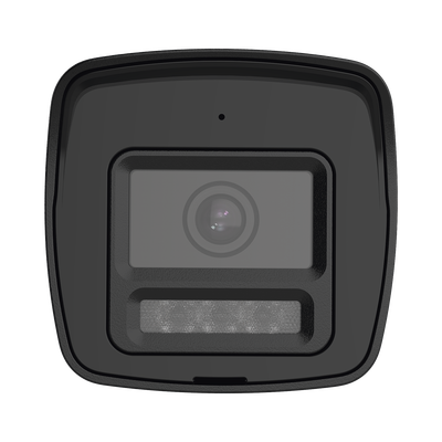 [Audio Bidireccional + Dual Light + ColorVu] Bala TURBOHD 4K (8 Megapixel) / Lente 2.8 mm / 30 mts IR EXIR + 20 mts Luz Blanca / Micrófono y Bocina Integrado / Exterior IP67 / Metal / dWDR