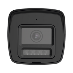 [Audio Bidireccional + Sirena & Estrobo + Dual Light + ColorVu] Bala TURBOHD 4K (8 Megapixel) / Lente 2.8 mm / 30 mts IR EXIR + 20 mts Luz Blanca / Micrófono y Bocina Integrado / Exterior IP67 / Metal / dWDR