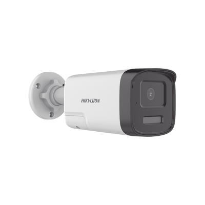 [Audio Bidireccional + Dual Light + ColorVu] Bala TURBOHD 3K  (5 Megapixel) / Lente 3.6 mm / 40 mts IR EXIR + 40 mts Luz Blanca / Micrófono y Bocina Integrado / Exterior IP67 / dWDR