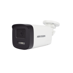 [Audio Bidireccional + Dual Light + ColorVu] Bala TURBOHD 3K  (5 Megapixel) / Lente 3.6 mm / 40 mts IR EXIR + 40 mts Luz Blanca / Micrófono y Bocina Integrado / Exterior IP67 / dWDR
