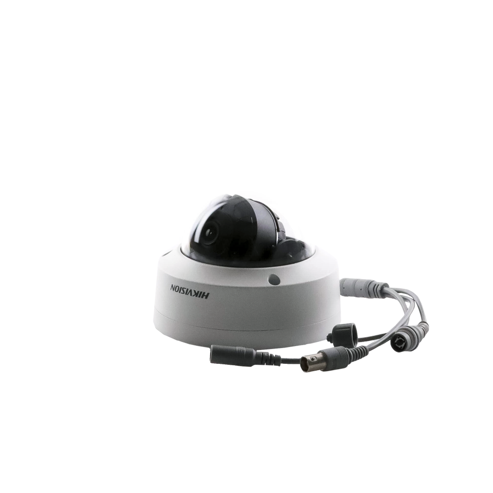 Domo TURBOHD 4K (8 Megapixel) / Gran Angular 102º / Lente 2.8 mm / Exterior IP67 / IK10 / IR EXIR 30 metros / TVI-AHD-CVI-CVBS / dWDR