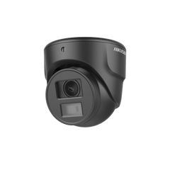 Ultra Mini Turret TURBO 2 Megapixeles (1080p) / Gran Angular / Lente 2.8 mm / 20 mts IR EXIR / Exterior IP67 / 4 Tecnologías (TVI / AHD / CVBS) / dWDR / Color Negro