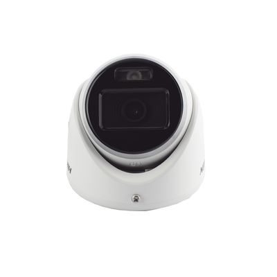 [Dual Light + ColorVu] Turret TURBOHD 2 Megapixel (1080p) / Lente 2.8 mm / 20 mts IR + 20 mts Luz Blanca / Gran Angular 105° / Exterior IP67 / Micrófono Integrado / dWDR / 4 Tecnologías / Metal