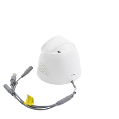 Turret TURBOHD 2 Megapixeles (1080p) / Imagen a color 24/7 / Lente 2.8 mm / Luz Blanca 20 mts / Exterior IP67 / WDR 130dB / Sensor PIR / Sirena Integrada / Estrobo ROJO - AZUL / Micrófono Integrado