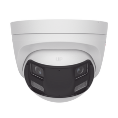 [ColorVu + Panoramica + Dual Light] Turret TURBOHD 3K (5 Megapixel) / Micrófono Integrado / Visión 180° / Imagen a Color 24/7 / 40 mts Luz Blanca + 40 mts IR / Exterior IP67 / WDR