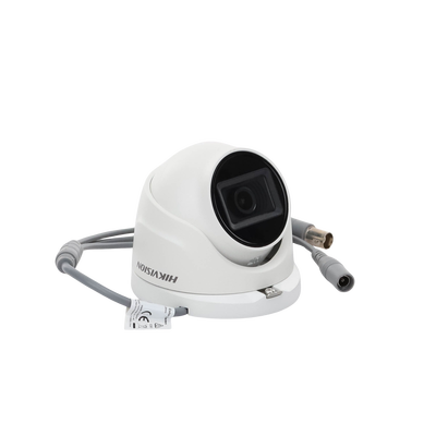 Eyeball TURBOHD 4K (8 Megapixel) / Gran Angular 102.9° / Lente 2.8 mm / Exterior IP67/ IR EXIR 30 mts / dWDR / TVI-AHD-CVI-CVBS / Metal
