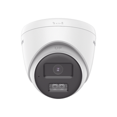 [Audio Bidireccional + Dual Light + ColorVu] Turret TURBOHD 2 Megapixel (1080p) / Lente 2.8 mm / 40 mts IR EXIR + 40 mts Luz Blanca / Micrófono y Bocina Integrado / Exterior IP67 / dWDR