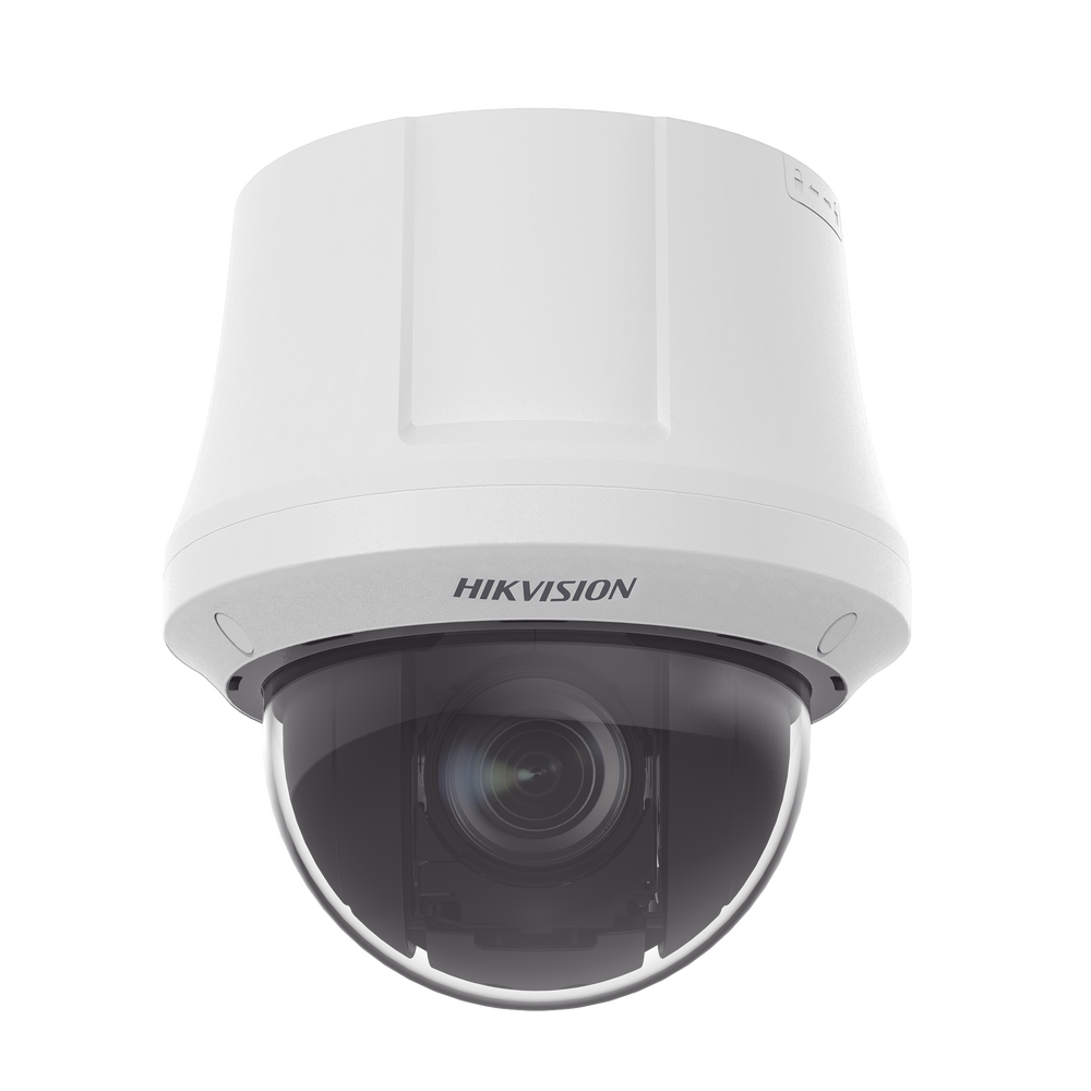 PTZ IP 4K (8 Megapixel) / 25X Zoom  / Uso en Plafon / IP54 / ACUSEEK / DARKFIGHTER / ACUSENSE / WDR 120 dB / Audio y Alarmas I/O / HLC / EIS / PoE+ / Micro SD