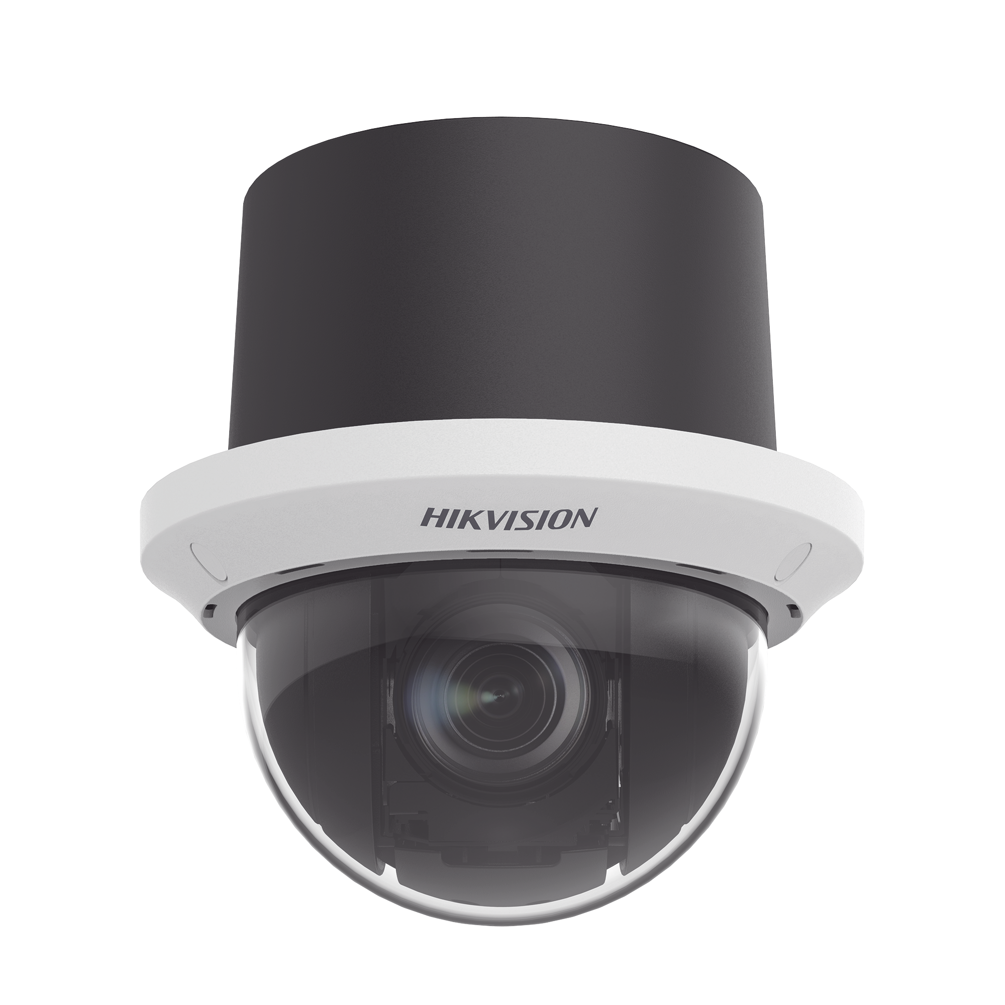 PTZ IP 4K (8 Megapixel) / 25X Zoom  / Uso en Plafon / IP54 / ACUSEEK / DARKFIGHTER / ACUSENSE / WDR 120 dB / Audio y Alarmas I/O / HLC / EIS / PoE+ / Micro SD