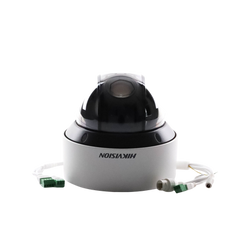 Mini Domo IP PTZ 2 Megapixel / 25X Zoom / 50 mts Luz Infrarroja Inteligente (Visión Nocturna) / Autoseguimiento / WDR 120 dB / PoE+ / IP66 / Ultra Baja Iluminación / MicroSD