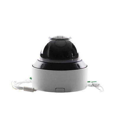 Mini Domo IP PTZ 2 Megapixel / 25X Zoom / 50 mts Luz Infrarroja Inteligente (Visión Nocturna) / Autoseguimiento / WDR 120 dB / PoE+ / IP66 / Ultra Baja Iluminación / MicroSD