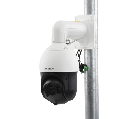 [ PROTECCIÓN ACTIVA ] PTZ IP 4 Megapixel / 25X Zoom / 200 mts IR / ACUSENSE (Evita Falsas Alarmas) / IP66 / IK10 / Alerta Audible y Luz Estroboscópica / Autoseguimiento 2.0 / Hi-PoE / DARKFIGHTER / Rapid Focus/ microSD