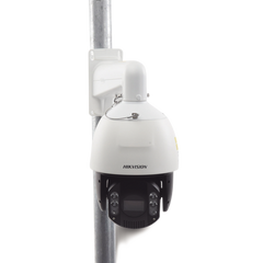 [ PROTECCIÓN ACTIVA ] Domo PTZ IP 8 Megapixel / 25X Zoom / 200 mts IR / ACUSENSE (Evita Falsas Alarmas) / IP66 / IK10 / Alerta Audible y Luz Estroboscópica / Autoseguimiento 2.0 / Hi-PoE / DARKFIGHTER / Rapid Focus / microSD