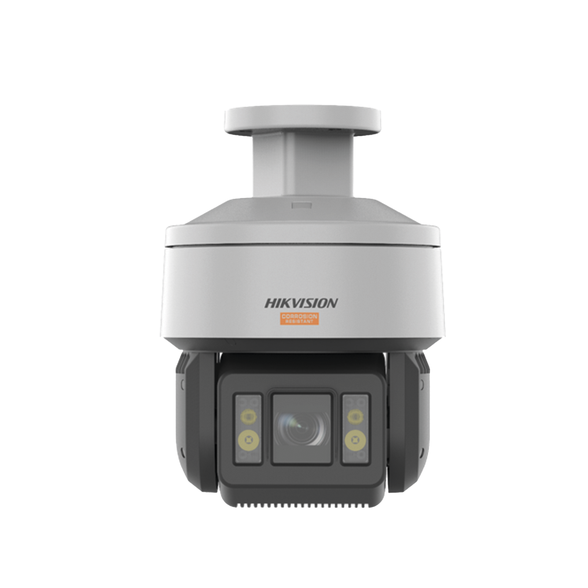 PTZ IP 4 Megapixel / 32X Zoom / Dual Light (100 mts IR / 30 mts Luz Blanca) / Polimero Anticorrosivo (Ideal para Zonas Costeras o Alta Salinidad)  / Exterior IP67 / NEMA 4X / C5