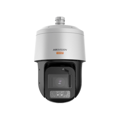 PTZ IP 4 Megapixel / 42X Zoom / Dual Light (500 mts IR / 100 mts Luz Blanca) / Polimero Anticorrosivo (Ideal para Zonas Costeras o Alta Salinidad) / AutoSeguimiento / DARKFIGHTER / EIS / Exterior IP67 / NEMA 4X / C5 / Wiper