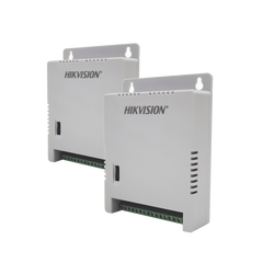 2 Fuentes de Poder Regulada (12 Vcc / 13.5 Vcc / 15 Vcc) para 16 Cámaras / 1 Amp por Salida / Voltaje de Entrada 90 - 130 VCA / Soporta 4K / Modo para Largas Distancias