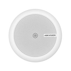 Micrófono Omnidireccional (360°) / Uso en Interior / Preamplificado para CCTV / Cancelación de Ruido Ambiental / Uso en Techo - Pared - Escritorio / Alcance de 5 Metros