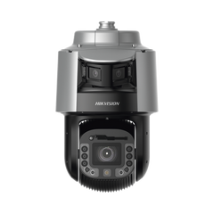 [TandemVu] Domo PTZ IP 4 Megapixel con Cámara Panoramica 180º de 6 Megapixel / 25X Zoom / 300 mts IR y 30 mts Luz Blanca / IP67 / IK10  / Autoseguimiento / Wiper / Deep learning / Entrada-Salida de Audio y Alarma / Ultra Baja Iluminació