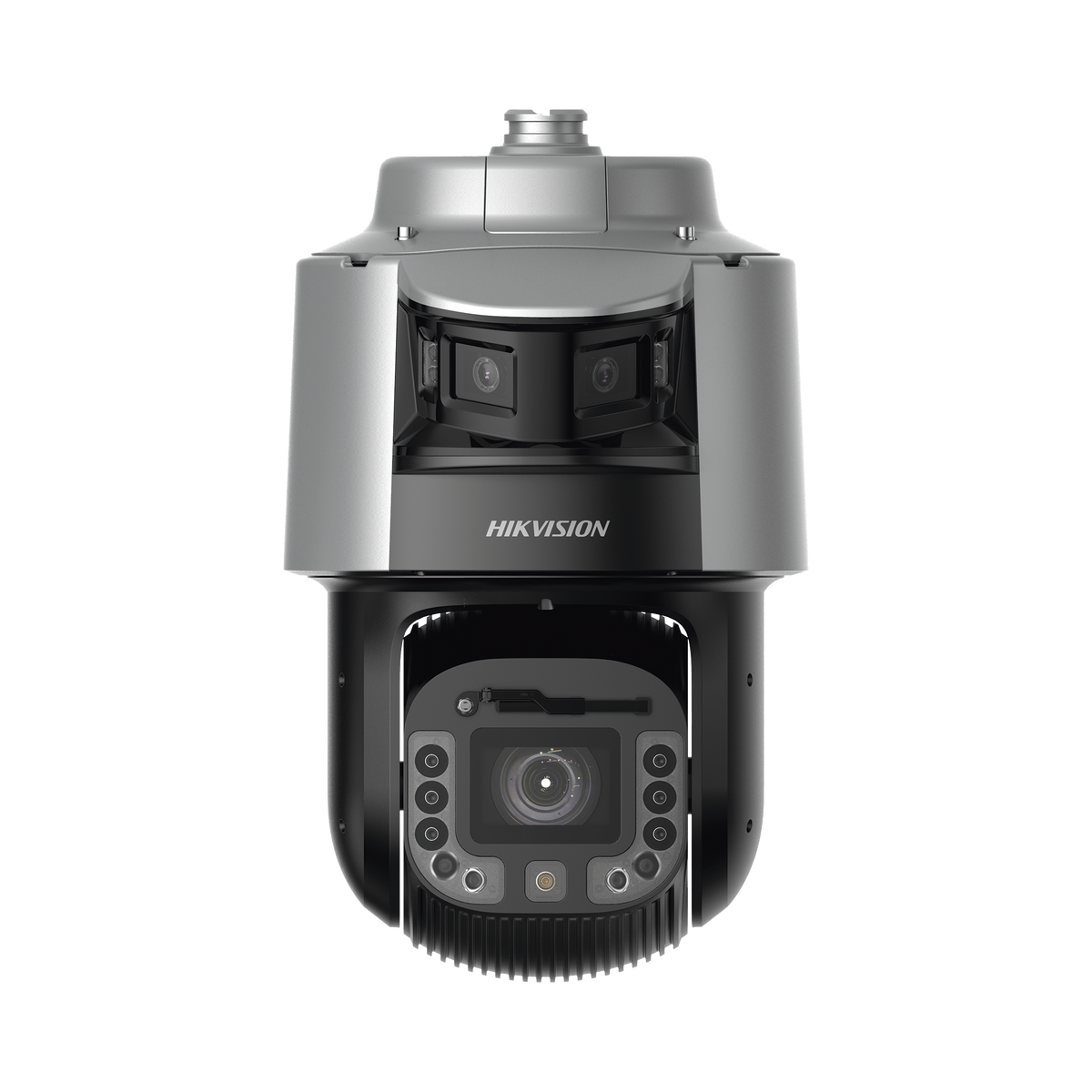 [TandemVu] Domo PTZ IP 4 Megapixel con Cámara Panoramica 180º de 6 Megapixel / 42X Zoom / 300 mts IR y 30 mts Luz Blanca / IP67 / IK10  / Autoseguimiento / Wiper / Deep learning / Entrada-Salida de Audio y Alarma / Ultra Baja Iluminació