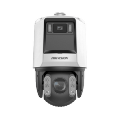 [TandemVu] PTZ IP 4 Megapixel con Cámara Panoramica 6 Megapixel / 32X Zoom / 200 mts IR / 30 mts Luz Blanca / ACUSENSE / IP66 / Alerta Audible y Luz Estroboscopica / Autoseguimiento / Hi-PoE / Alarmas I/O / Ultra Baja Iluminación / Micro SD