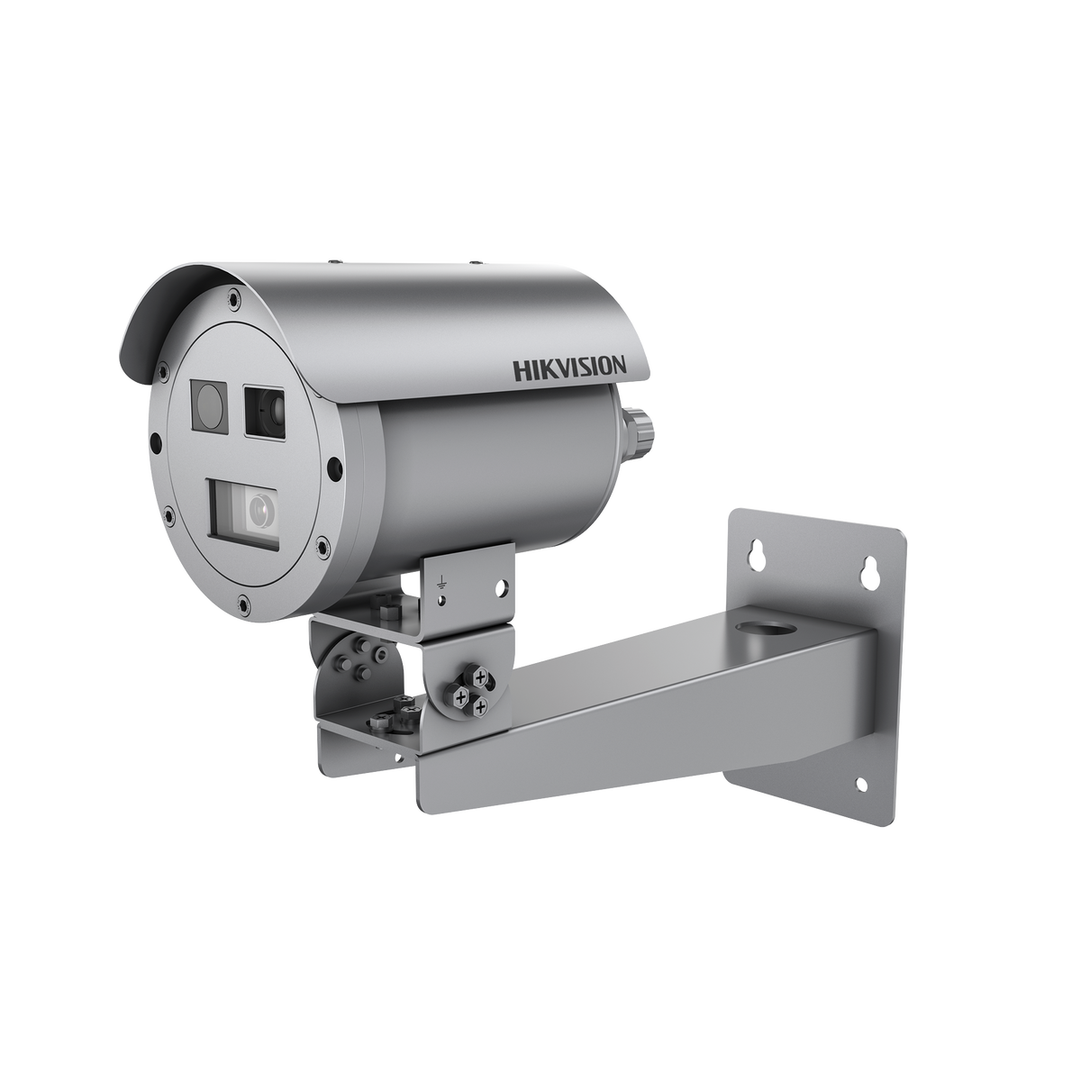 Bala IP Térmica Dual / Termico 7 mm (256 X 192) + Óptico 4 mm (4 MP) / Termométrica / Detección de Temperatura / IP68 / 30 mts IR / Antiexplosión / Anticorrosión