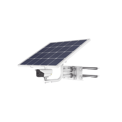 Kit Solar IP All in One / Cámara Termica 256 × 192 / Lente 9.7 mm / Panel Solar / Batería de Respaldo de Litio 23.2Ah / Conexión 4G / Accesorios de Instalación
