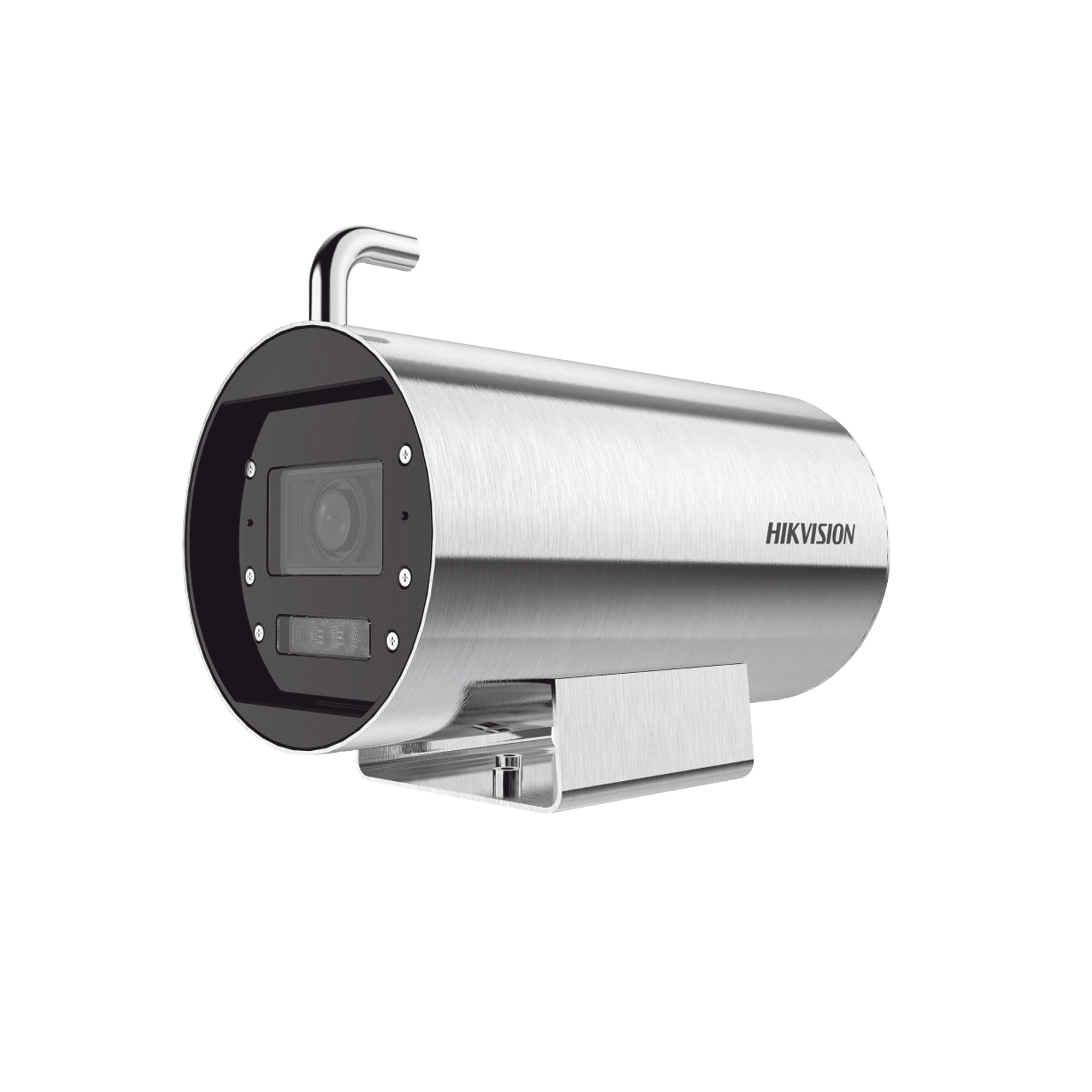 Bala IP 8 Megapixel / Lente Mot. 2.8 a 12 mm / Acero Inoxidable (304) / Altas Temperaturas (250°C) / Refrigeración por Agua / IP68 / Dual Light (30 mts IR + 20 mts Luz Blanca) / WDR 120 dB / ONVIF / PoE+ / Alarmas I/O / ACUSENSE