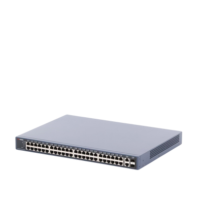 Switch PoE+ / Administrable / 48 Puertos 1000 Mbps PoE+ / 2 Puertos 1000 Mbps Uplink / 2 Puertos SFP / 470 Watts