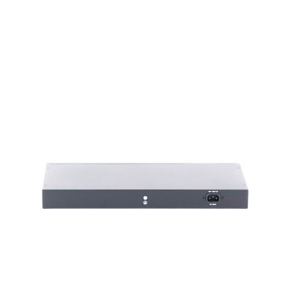 Switch Gigabit PoE+ / Administrable / 24 Puertos 1000 Mbps PoE+ / 4 Puertos 1000 Mbps + 4 Puertos SFP de Uplink / 370 Watts / Soporta IGMP