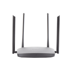 Router Inalámbrico WISP Gigabit / Hasta 1200 Mbps / Doble Banda AC (2.4 GHz y 5 GHz) / 3 Puertos LAN 10/100/1000 Mbps + 1 Puerto WAN 10/100/1000 Mbps /  4 Antenas Externas Omnidireccional de 5 dBi / Interior