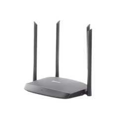 Router Inalámbrico WISP Gigabit / Hasta 1200 Mbps / Doble Banda AC (2.4 GHz y 5 GHz) / 3 Puertos LAN 10/100/1000 Mbps + 1 Puerto WAN 10/100/1000 Mbps /  4 Antenas Externas Omnidireccional de 5 dBi / Interior