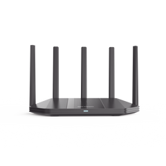 Router Inalámbrico / Wifi 6 / Hasta 3000 Mbps / MESH / Doble Banda AC (2.4 GHz y 5 GHz) / 4 Puertos 1000 Mbps /  5 Antenas Omnidireccional / Interior / Beamforming Optimizado /  Administración Gratuita desde la Nube