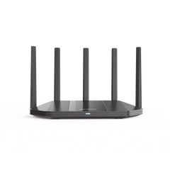 Router Inalámbrico / Wifi 6 / Hasta 3000 Mbps / MESH / Doble Banda AC (2.4 GHz y 5 GHz) / 4 Puertos 1000 Mbps /  5 Antenas Omnidireccional / Interior / Beamforming Optimizado /  Administración Gratuita desde la Nube