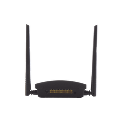 Router Inalámbrico WISP en Banda 2.4 GHz / Hasta 300 Mbps / 4 Puertos 10/100 Mbps /  2 Antenas Omnidireccional de 5 dBi / Interior