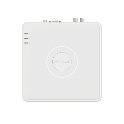 DVR 4 Canales TurboHD + 1 Canal IP / 2 Megapixel (1080p) Lite / Acusense Lite (Busqueda Inteligente Personas Vehiculos) / Audio por Coaxitron y Audio Bidireccional  / 1 Bahia de Disco Duro / H.265+ / Salida de Vídeo Full HD