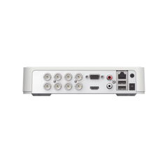 DVR 2 Megapixel (1080P) lite / 8 Canales TURBOHD / Motion Detection 2.0 (Busqueda Inteligente Personas Vehiculos) / 1 Bahía de Disco Duro / H.265+ / Audio por Coaxitrion y Audio Bidireccional / Detección de movimiento 2.0 / Salida de vídeo Fu
