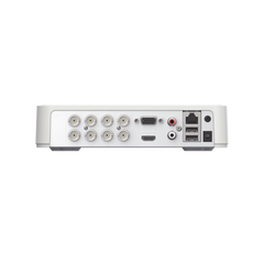 DVR 2 Megapixel (1080P) lite / 8 Canales TURBOHD / AcuSenseLite (Busqueda Inteligente Personas Vehiculos) / 1 Bahía de Disco Duro / H.265+ / Audio por Coaxitrion y Audio Bidireccional / Detección de movimiento 2.0 / Salida de vídeo Fu