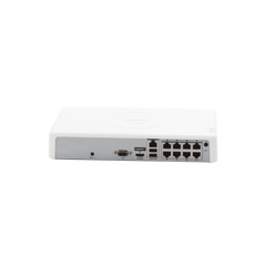 NVR 4 Megapixel (Compatible con Cámaras ACUSENSE) / 8 canales IP / 8 Puertos PoE /1 Bahía de Disco Duro / Salida de Vídeo Full HD