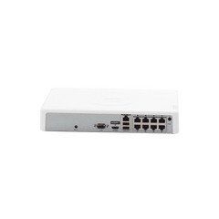 NVR 4 Megapixel (Compatible con Cámaras ACUSENSE) / 8 canales IP / 8 Puertos PoE /1 Bahía de Disco Duro / Salida de Vídeo Full HD
