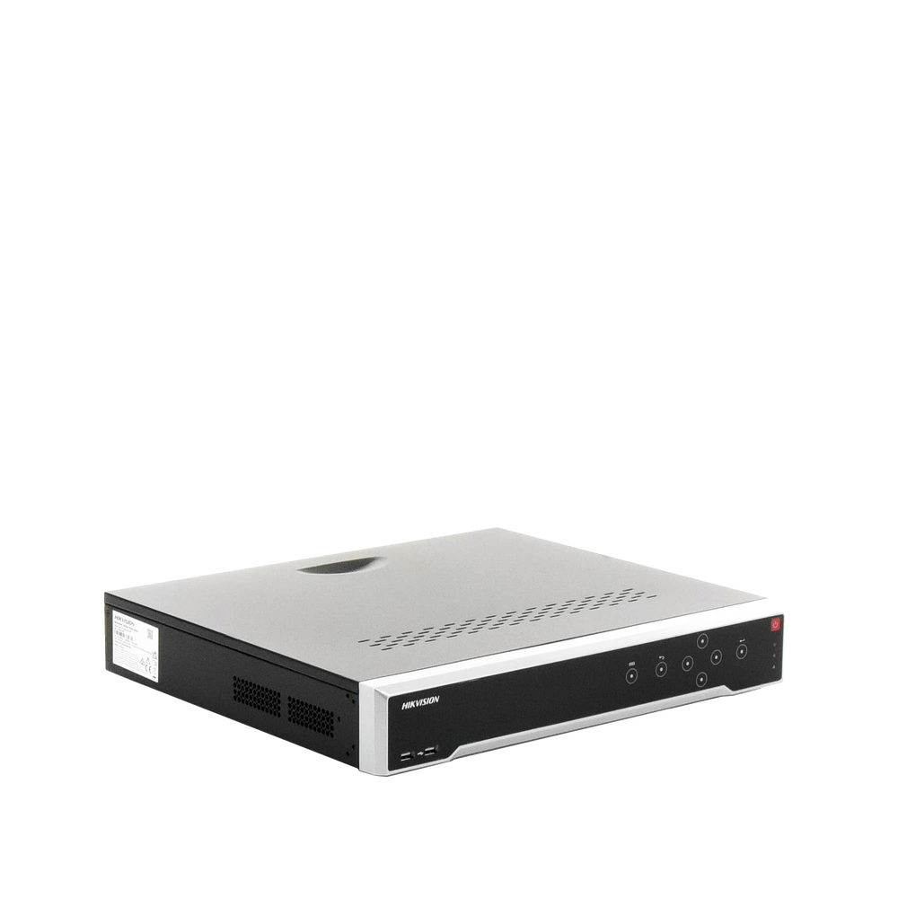 [Doble Poder de Decodificación] NVR 32 Megapixel (8K) / 16 Canales IP / 16 Puertos PoE+ / AcuSense / ANPR / Conteo de Personas / Heat Map / 4 Bahías de Disco Duro  / HDMI en 8K / Soporta POS / Alarmas I/O / Smart  Search