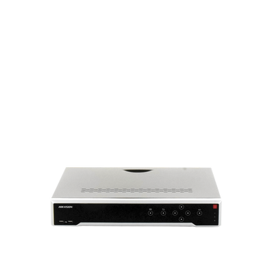 [Doble Poder de Decodificación] NVR 32 Megapixel (8K) / 16 Canales IP / 16 Puertos PoE+ / AcuSense / ANPR / Conteo de Personas / Heat Map / 4 Bahías de Disco Duro  / HDMI en 8K / Soporta POS / Alarmas I/O / Smart  Search