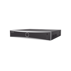 NVR 32 Megapíxel (8K) / 16 Canales IP / 16 Puertos PoE+ / ACUSENSE / ANPR / Conteo de Personas / Reconocimiento Facial  / 4 Bahías de Disco Duro / Soporta POS / Alarmas I/O