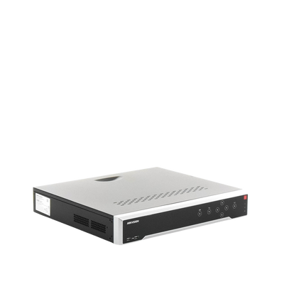 [Doble Poder de Decodificación] NVR 32 Megapixel (8K) / 32 Canales IP / 16 Puertos PoE+ / AcuSense / ANPR / Conteo de Personas / Heat Map / 4 Bahías de Disco Duro  / HDMI en 8K / Soporta POS / Alarmas I/O / 2 Salidas HDMI / Smart Search
