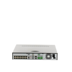 [Doble Poder de Decodificación] NVR 32 Megapixel (8K) / 32 Canales IP / 16 Puertos PoE+ / AcuSense / ANPR / Conteo de Personas / Heat Map / 4 Bahías de Disco Duro  / HDMI en 8K / Soporta POS / Alarmas I/O / 2 Salidas HDMI / Smart Search