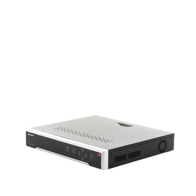 [Doble Poder de Decodificación] NVR 32 Megapixel (8K) / 32 Canales IP / 16 Puertos PoE+ / AcuSense / ANPR / Conteo de Personas / Heat Map / 4 Bahías de Disco Duro  / HDMI en 8K / Soporta POS / Alarmas I/O / 2 Salidas HDMI / Smart Search